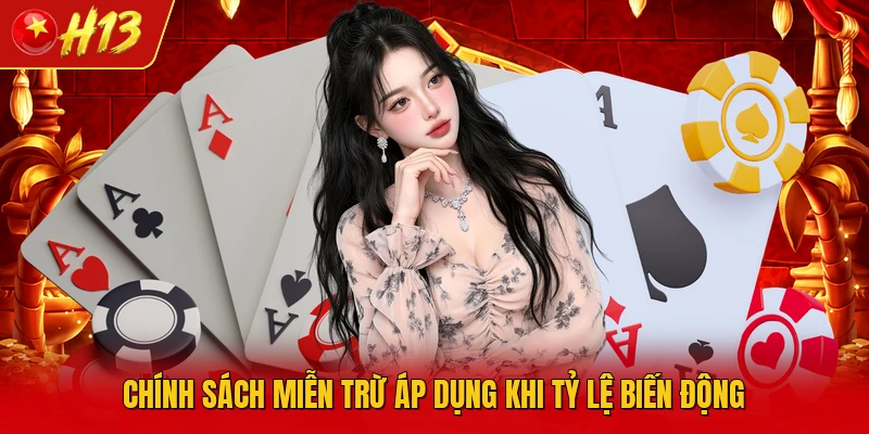 Chính sách miễn trừ áp dụng khi tỷ lệ biến động